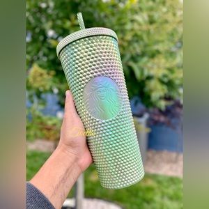 Starbucks Indonesia exclusive Spring Green Bling Pistachio Studded Tumbler
